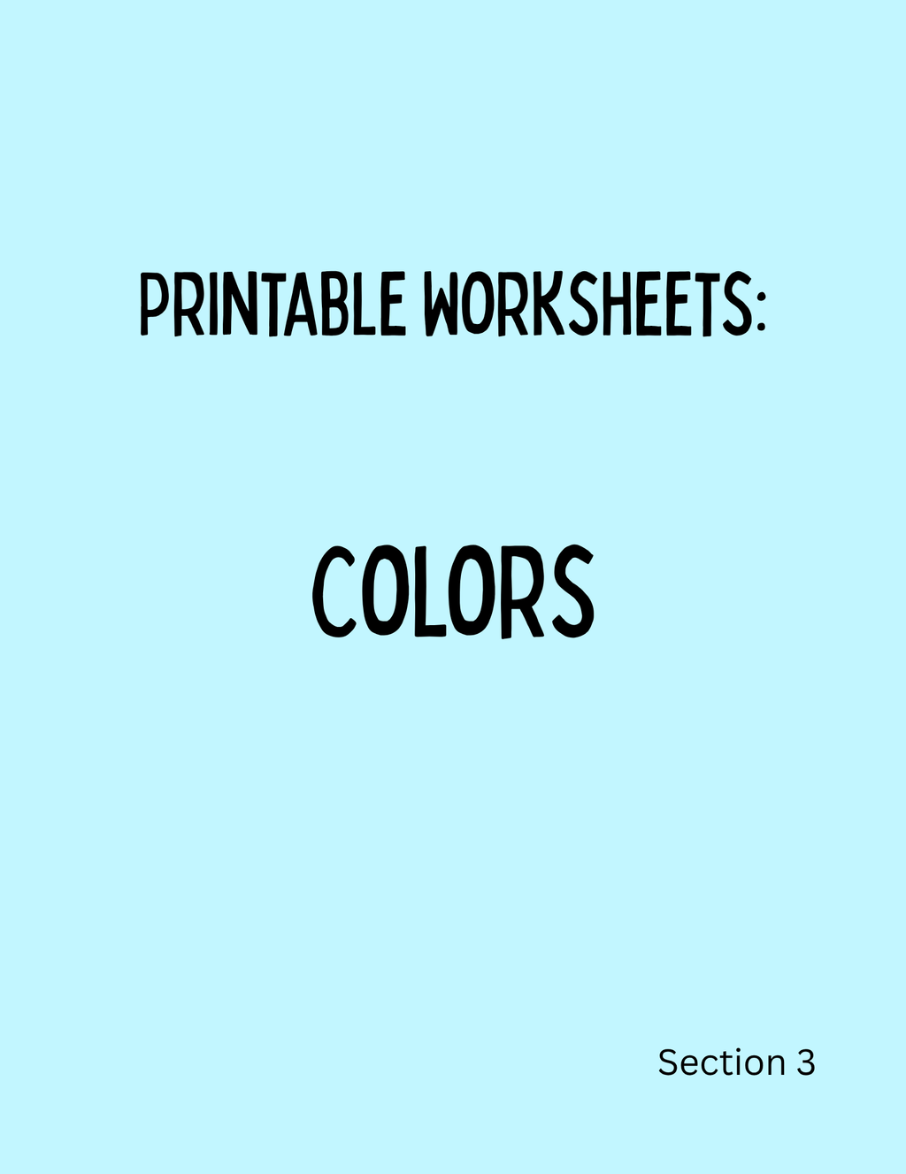 Busy Toddler Binder – Homeschool Learning Activities (PDF Pattern)