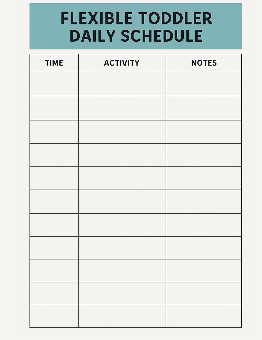 Busy Toddler Binder – Homeschool Learning Activities (PDF Pattern)