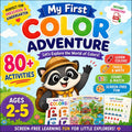 Toddler Color Workbook | Preschool Learning Activities, Homeschool Printable (PDF)