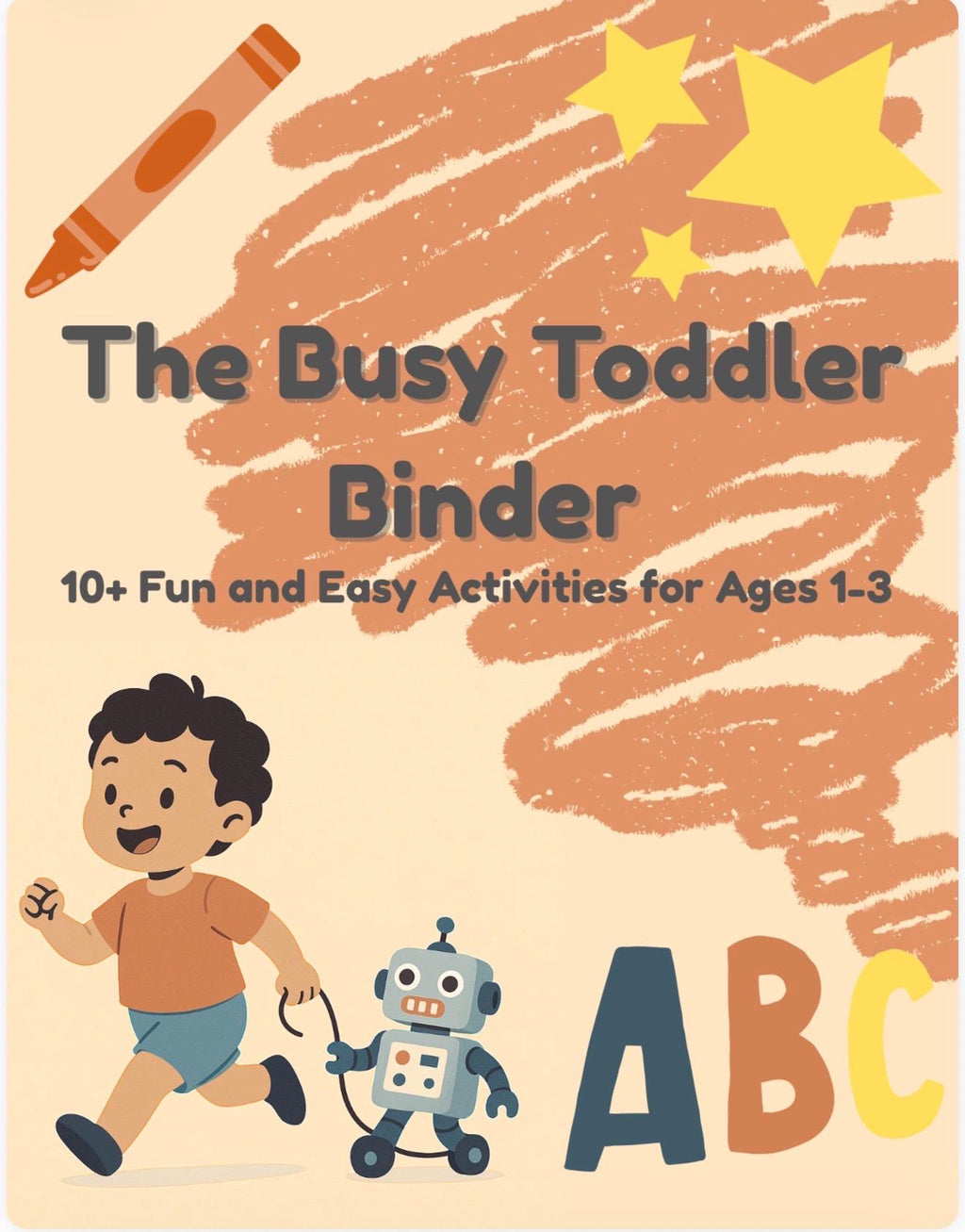 Busy Toddler Binder – Homeschool Learning Activities (PDF Pattern)